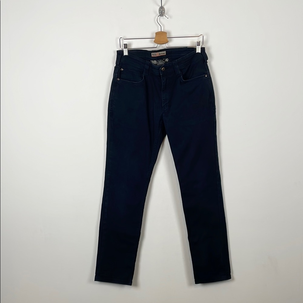 5.11 Tactical Jeans Men's 30/32 Navy Blue Straight Utility Workwear Jeans
